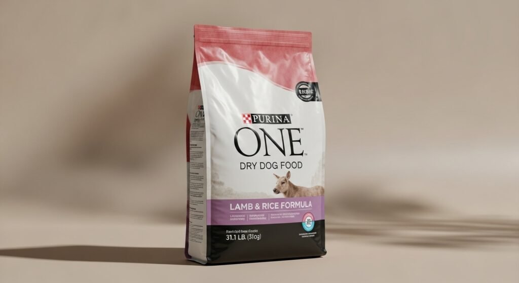 Purina ONE Dry Dog Food Lamb and Rice Formula 31.1 lb bag
